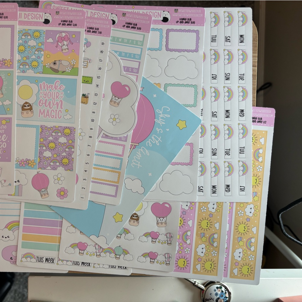 Three full sized (EC box size) Sweet Kawaii Design SKD subscription kits - Picture 3 of 5